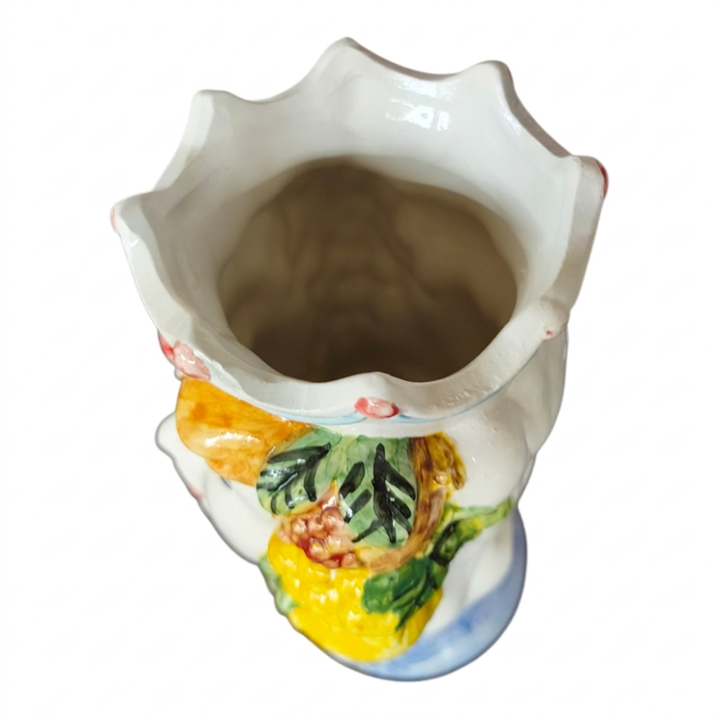 Testa di Moro in Ceramica Dipinta a Mano — Singola