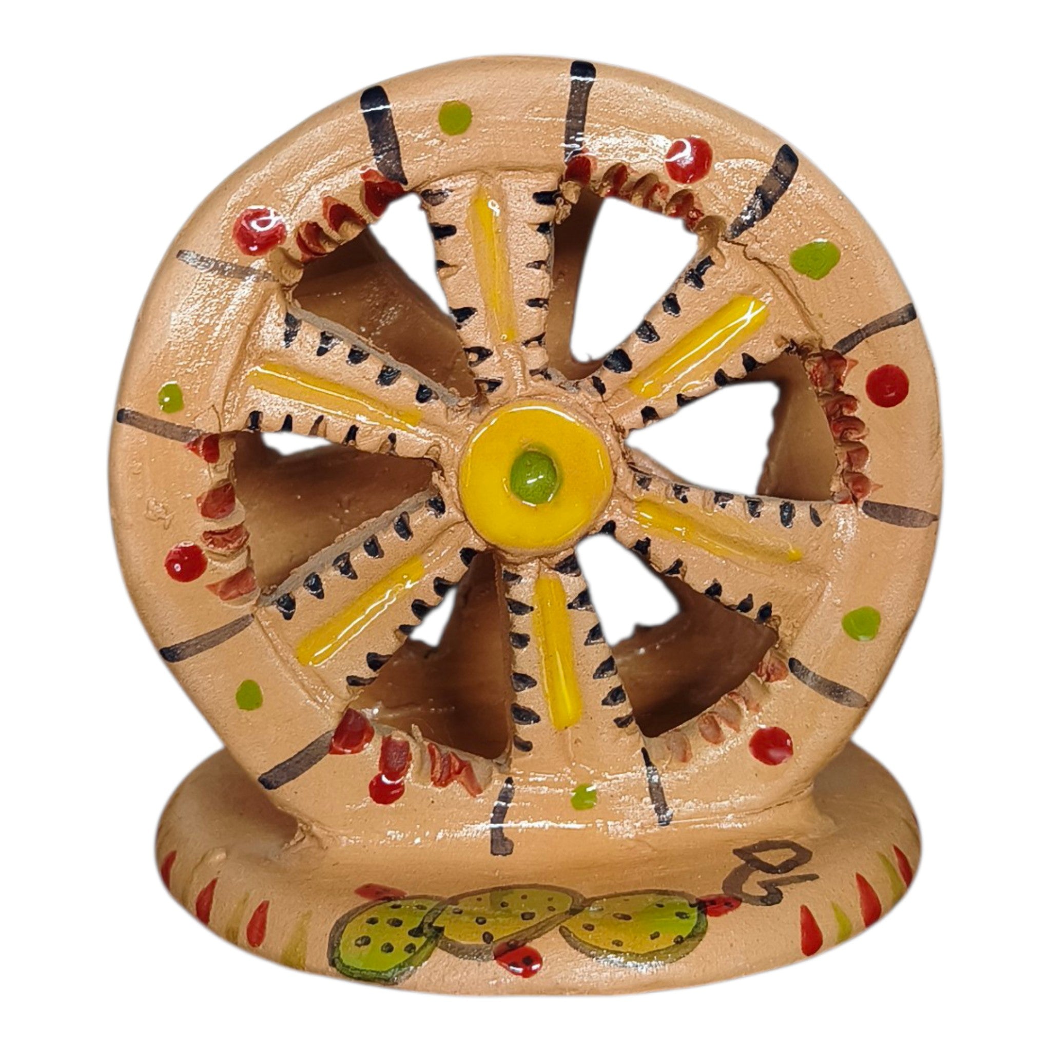 Portatovaglioli ruota in ceramica codice 3