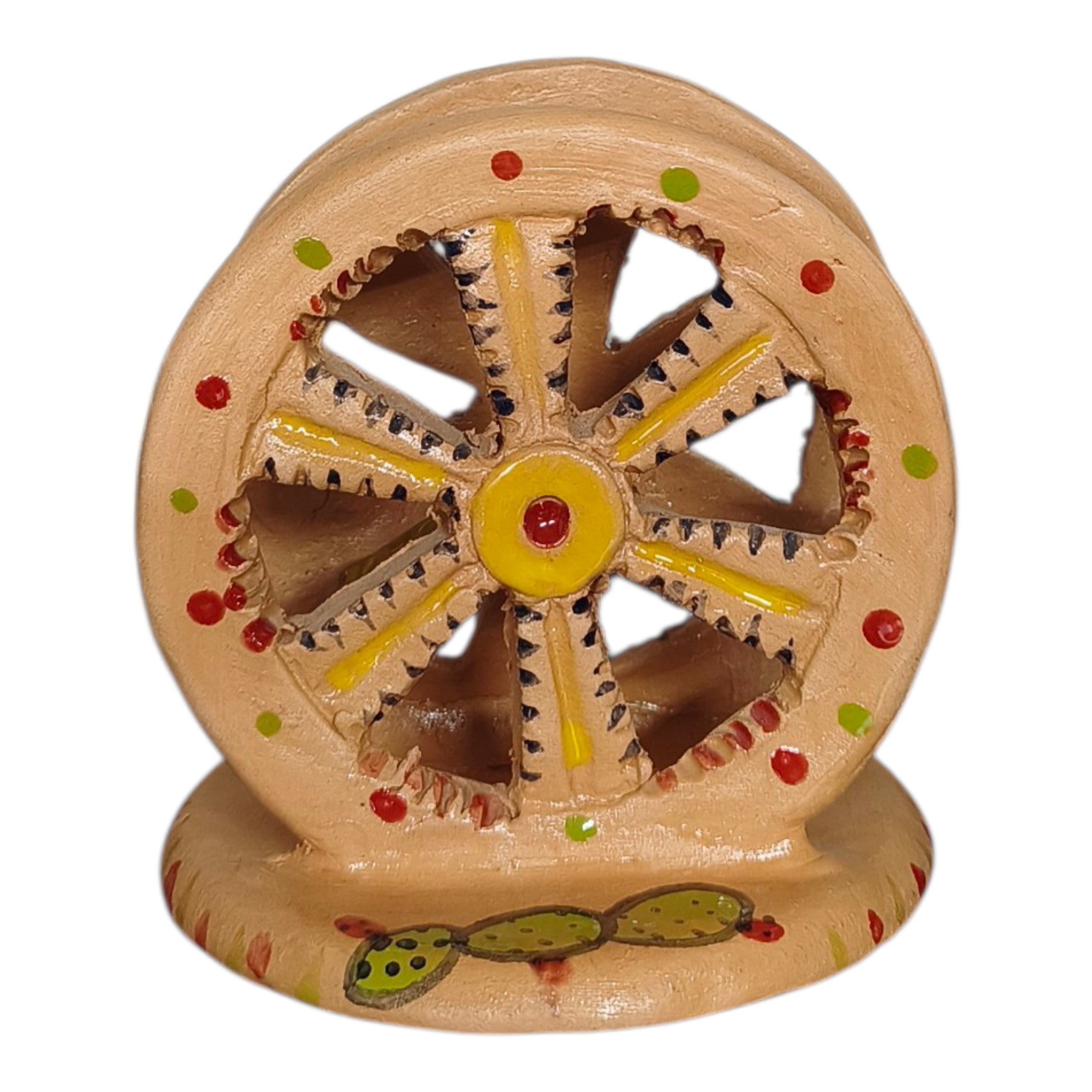 Portatovaglioli ruota in ceramica codice 3