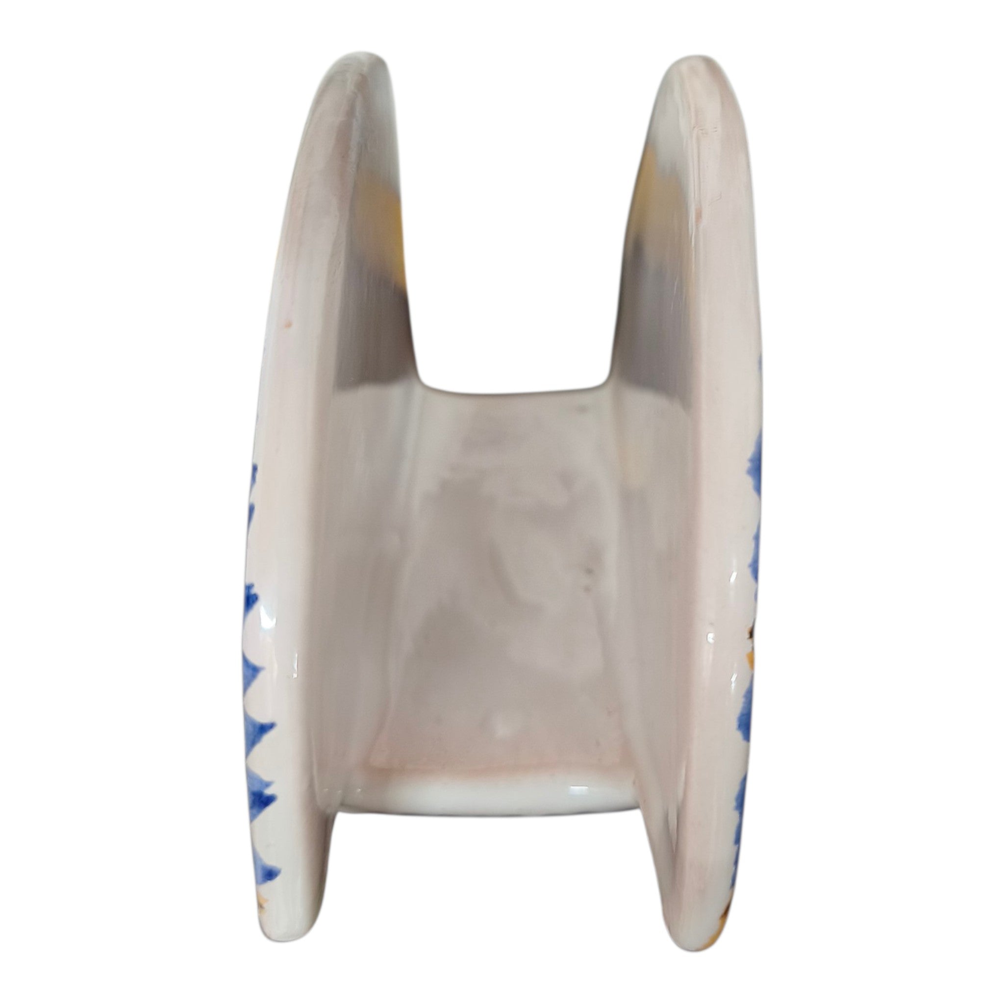 Portatovaglioli in Ceramica Dipinto a Mano cod1