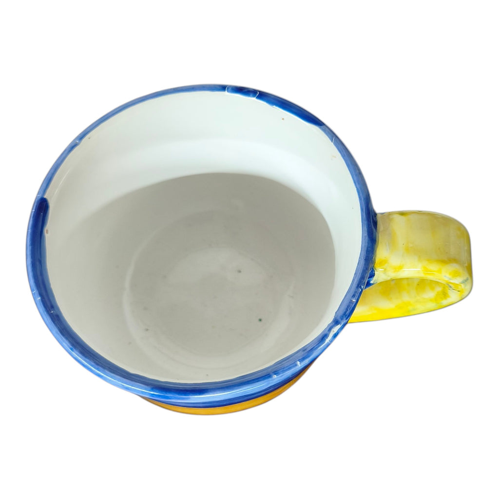 TAZZA IN CERAMICA DIPINTA A MANO COD,2