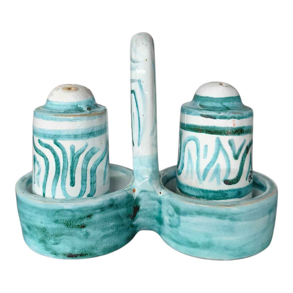 Sale e Pepe in Ceramica Dipinti a Mano