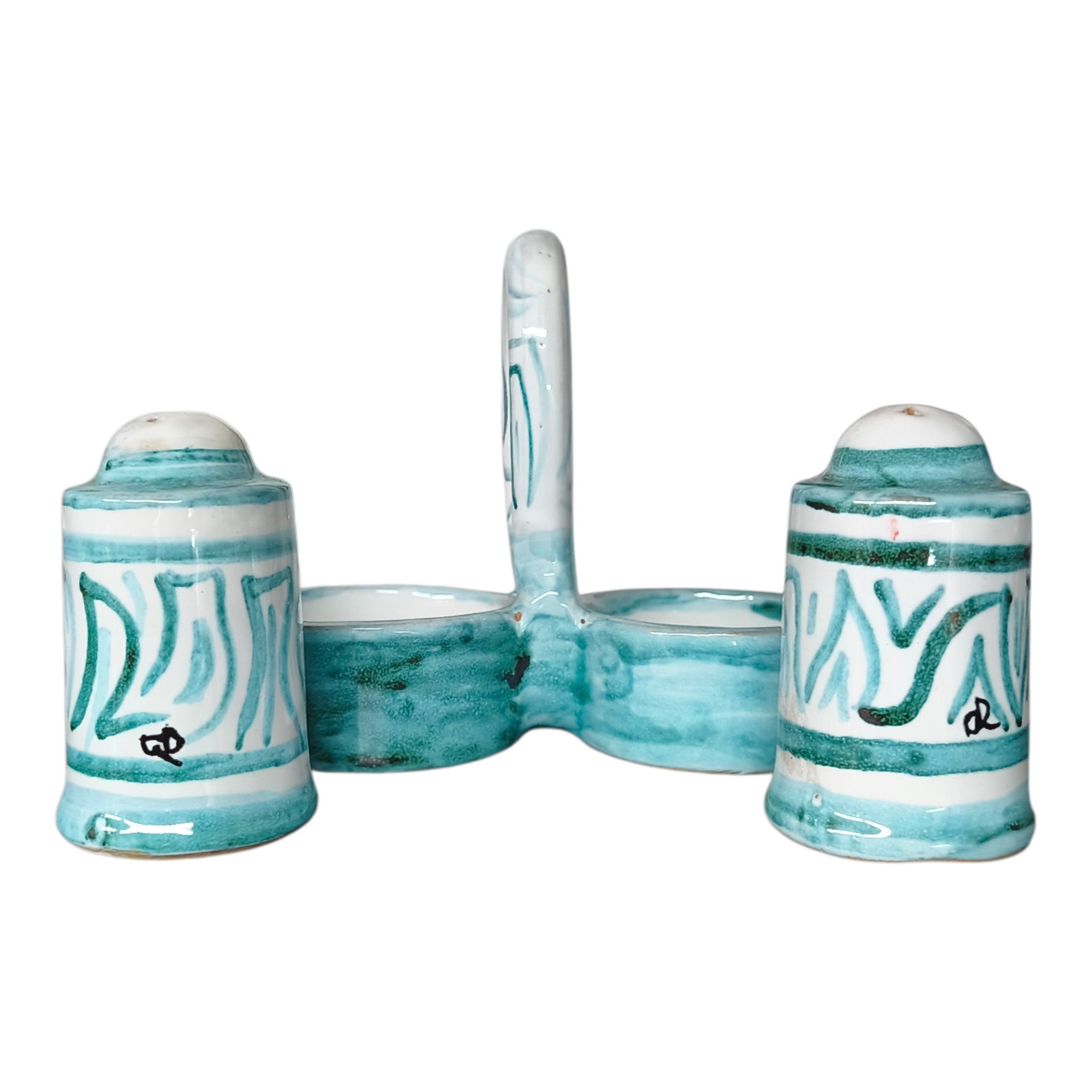 Sale e Pepe in Ceramica Dipinti a Mano