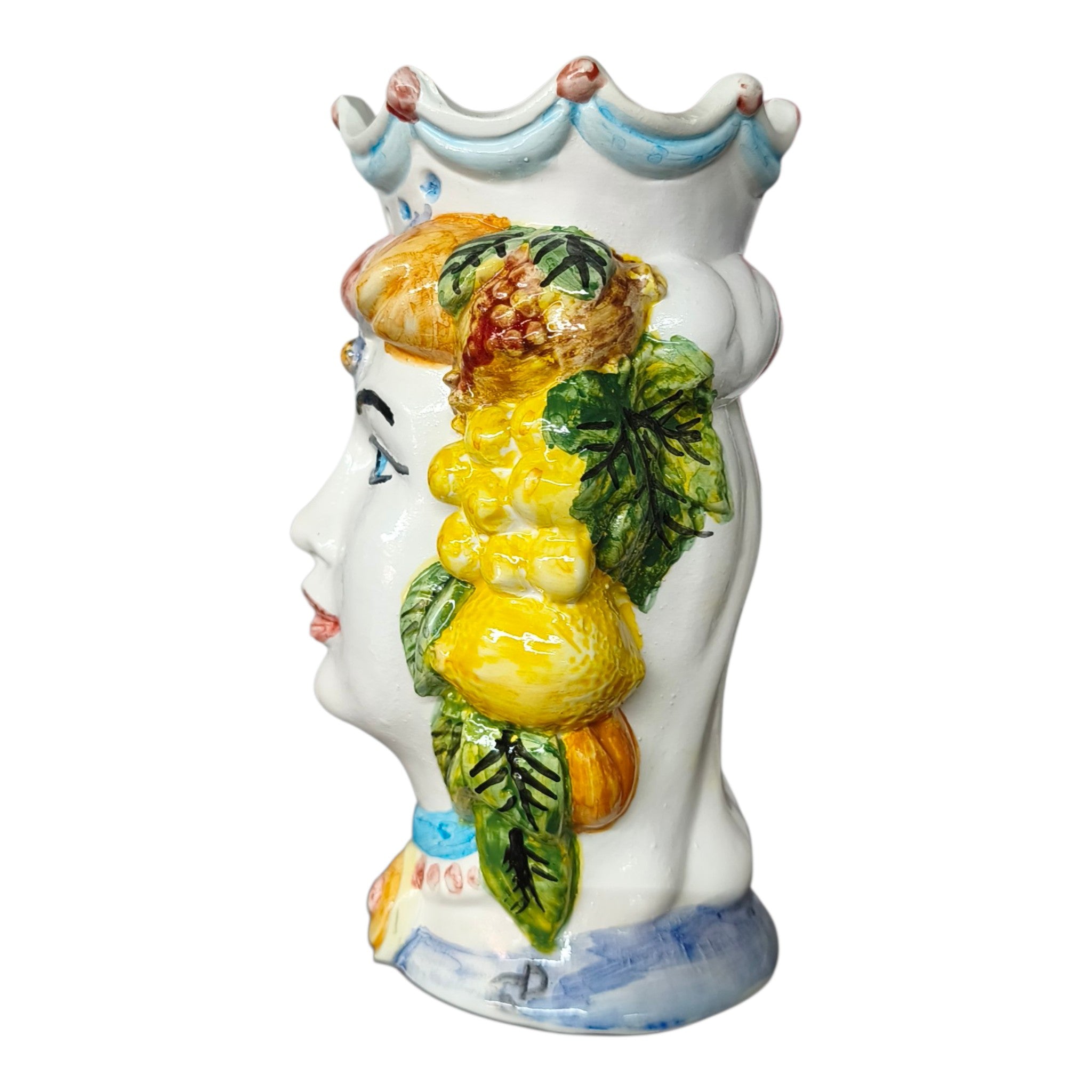 Testa di Moro in Ceramica Dipinta a Mano — Singola