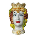 Testa di Moro in Ceramica Dipinta a Mano — Singola