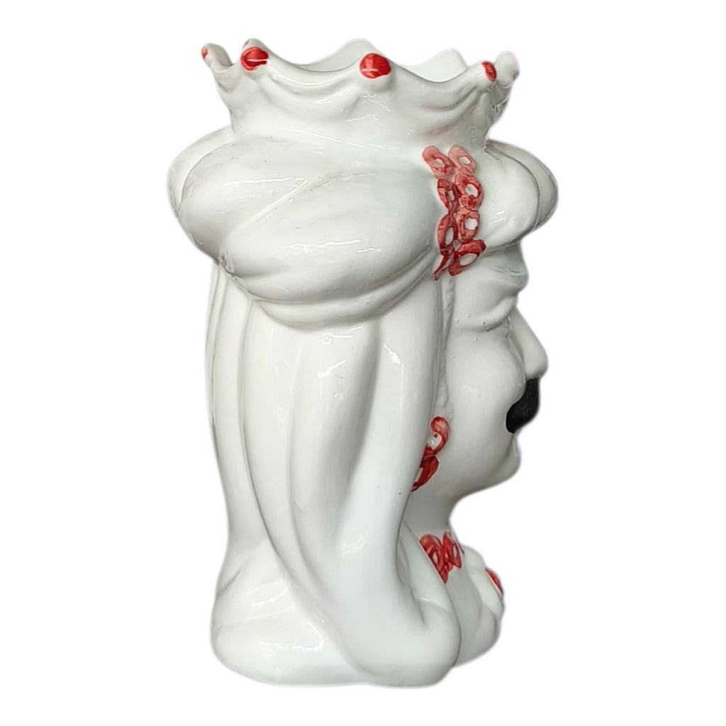 Testa di Moro in Ceramica Dipinta a Mano