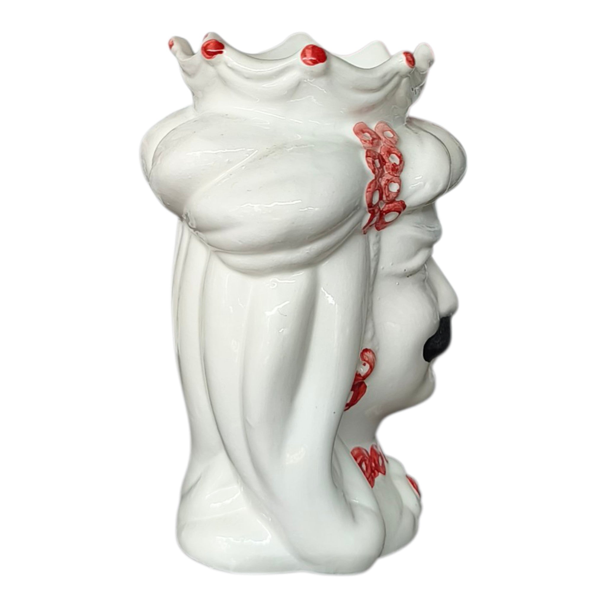 Testa di Moro in Ceramica Dipinta a Mano