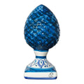 Pigna in Ceramica Dipinta a Mano – Tonalità Blu