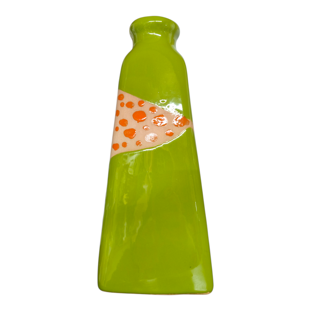 Vaso in Ceramica Dipinta a Mano, Lavorazione Artigianale
