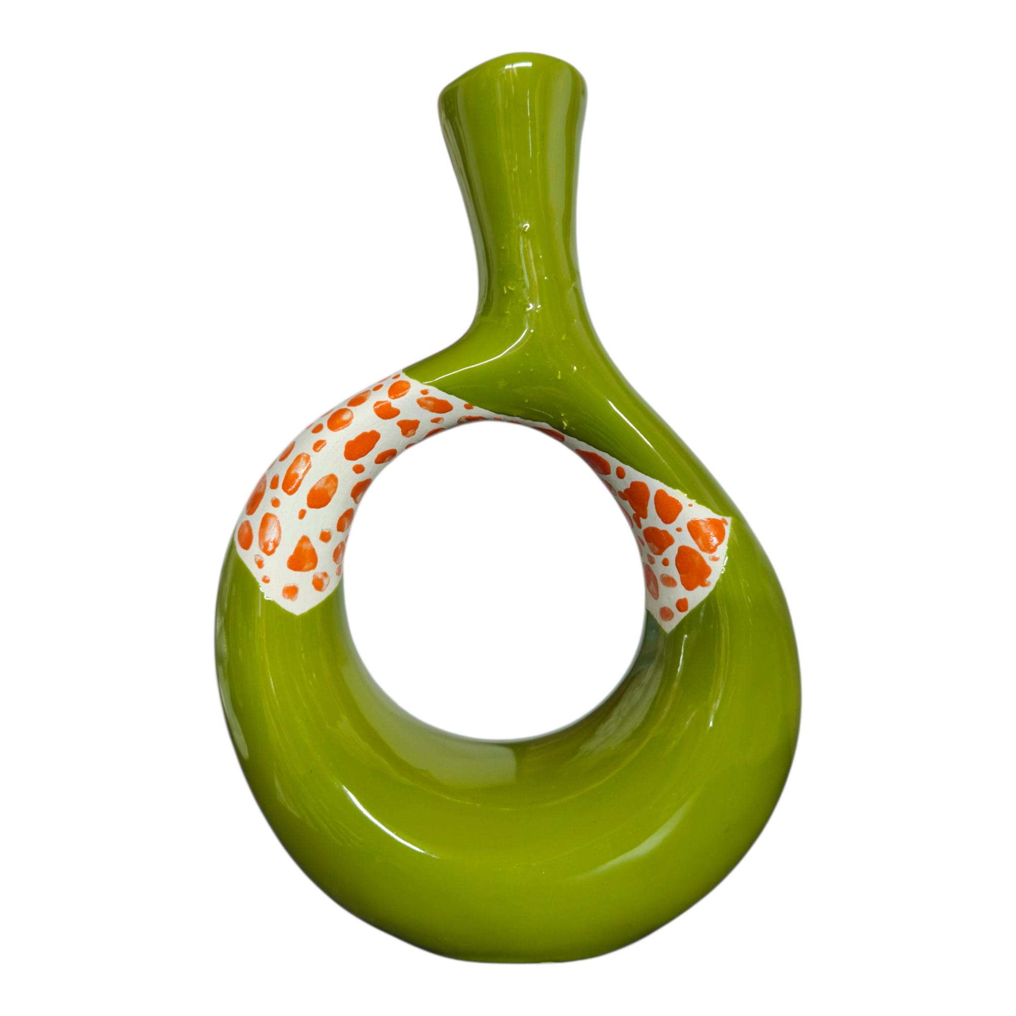 Vaso buco in ceramica